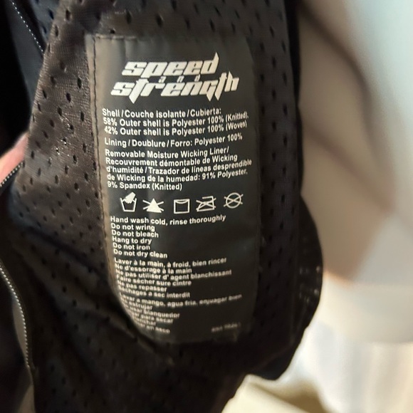 Jacket: speed and strength biker motorcycle 2xl - Picture 11 of 11